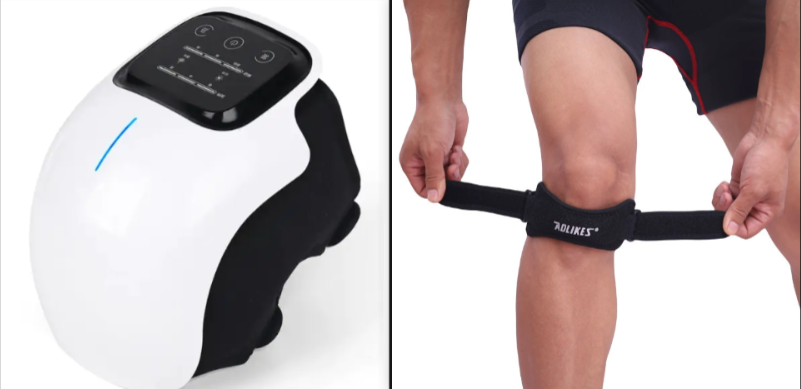 Electric Relaxing Knee Massager — Heat & Vibration Relief for Tired, Aching Knees