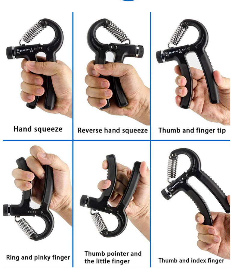 PowerGrip Strength Trainer — Adjustable Hand Grip for Athletes & Rehab