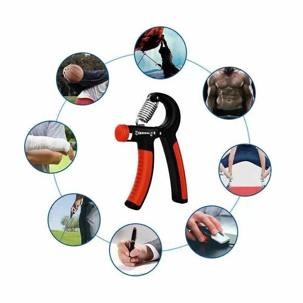 PowerGrip Strength Trainer — Adjustable Hand Grip for Athletes & Rehab