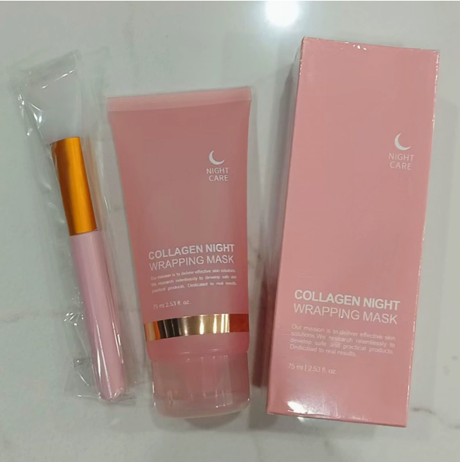 Hydrating Collagen Peel-Off Mask — Peel Away Dullness, Reveal Glowing Skin