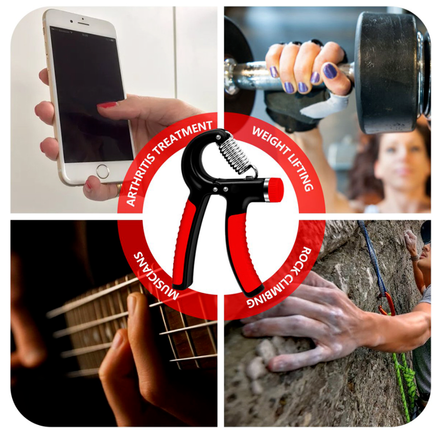 PowerGrip Strength Trainer — Adjustable Hand Grip for Athletes & Rehab