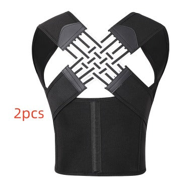 Unisex Posture Corrector Back Brace — Adjustable Support for All-Day Comfort
