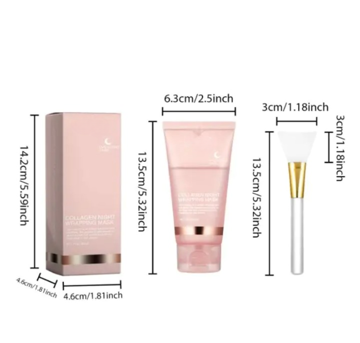 Hydrating Collagen Peel-Off Mask — Peel Away Dullness, Reveal Glowing Skin