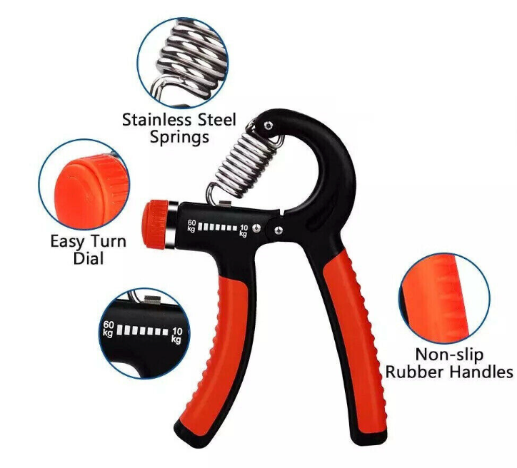 PowerGrip Strength Trainer — Adjustable Hand Grip for Athletes & Rehab