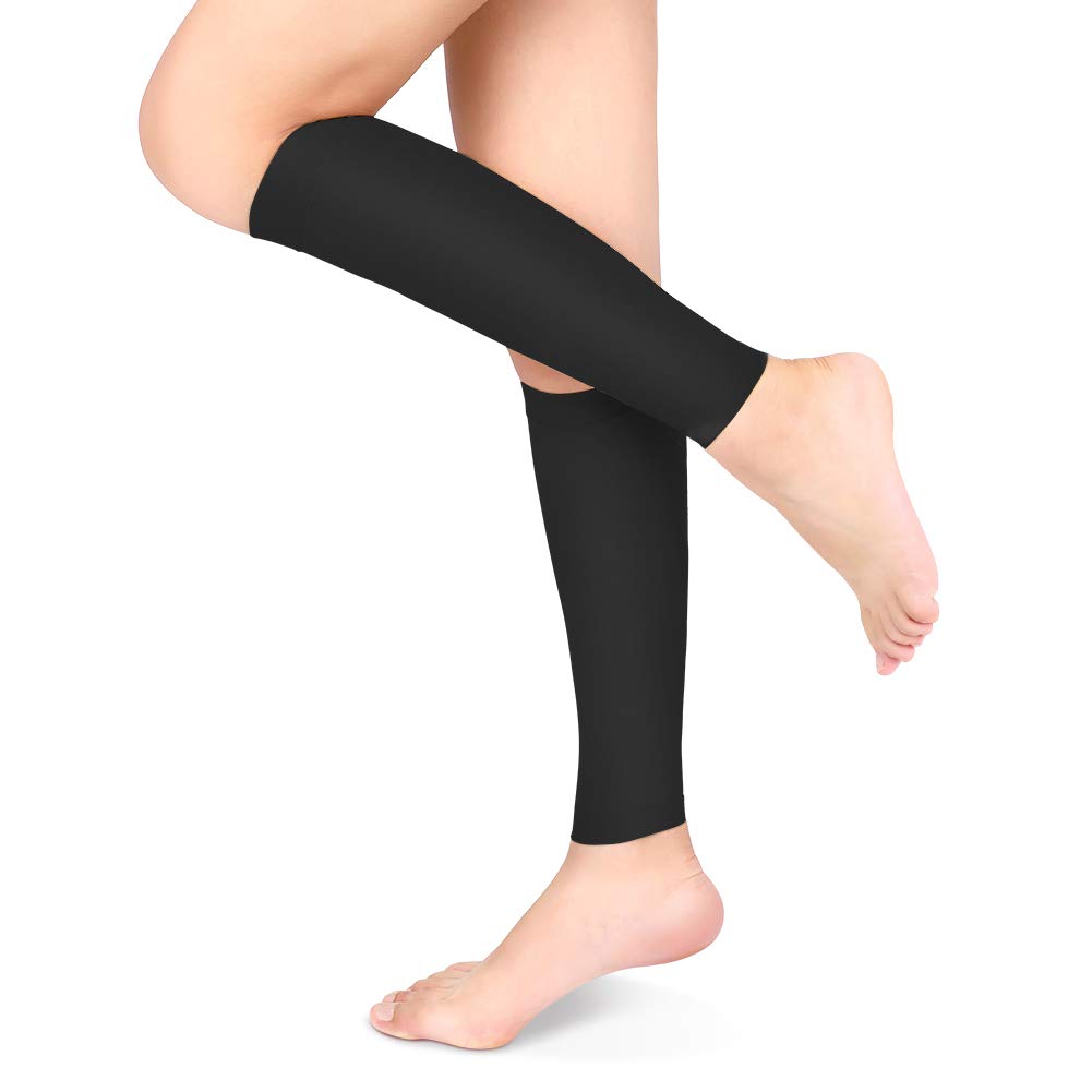 Graduated Calf Compression Sleeves 20-30mmHg for Recovery & Support